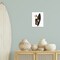 Stupell Industries Trendy Surfer Girl in Black Wall Plaque Design by Ziwei Li